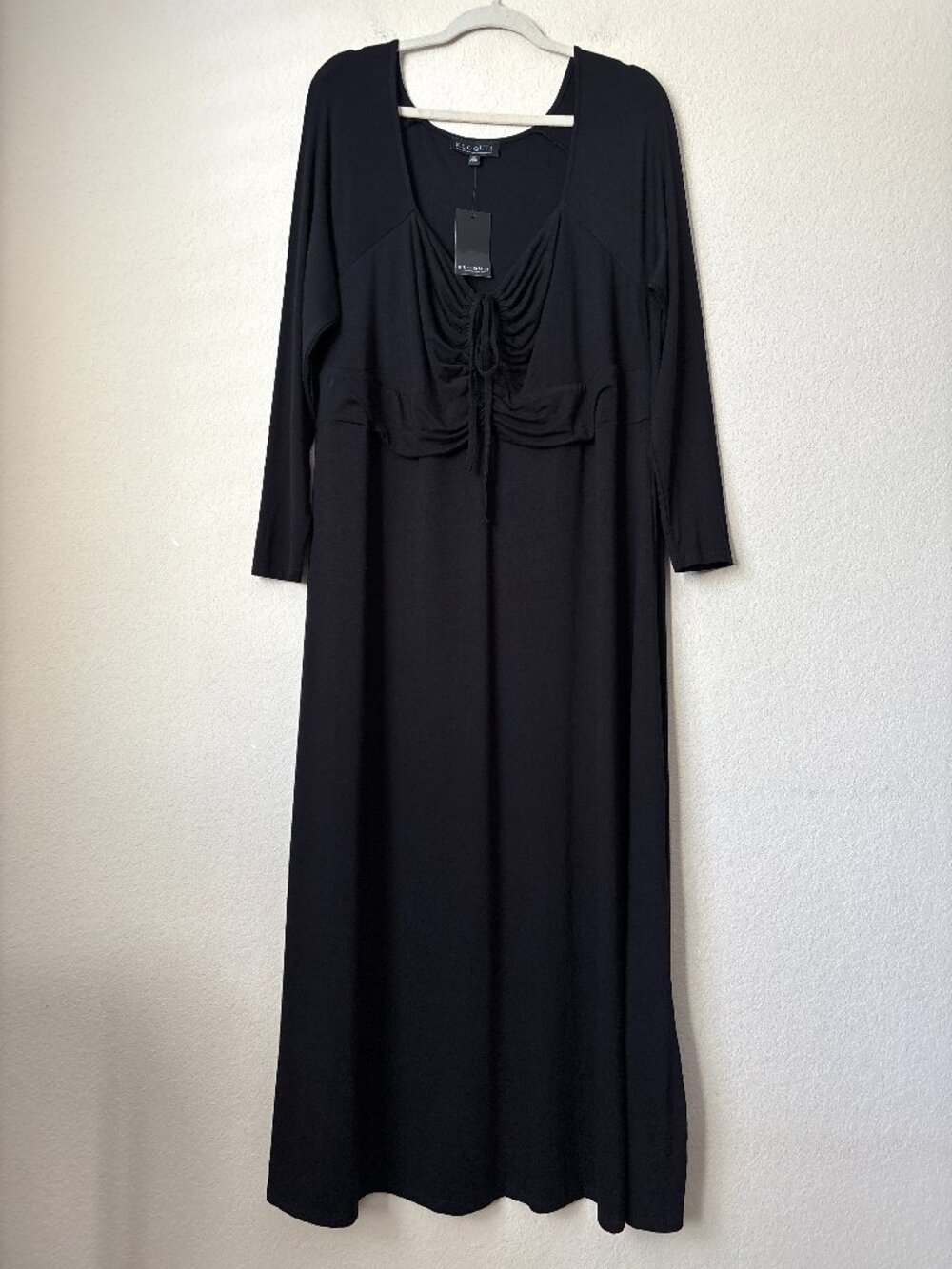 Eloquii NEW 20 Soft Stretch Jersey Knit Maxi Dress